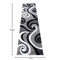 Flash Furniture Gray 2' x 7' Modern Plush Abstract Area Rug KP-RG952-27-GY-GG - alternate 2